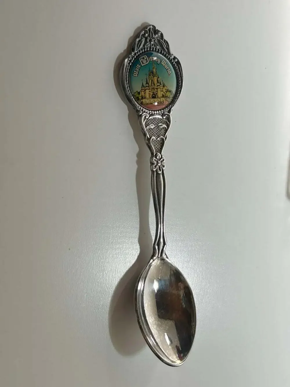 Walt Disney World Vintage Silver Plated Collector Spoon Made in Holland